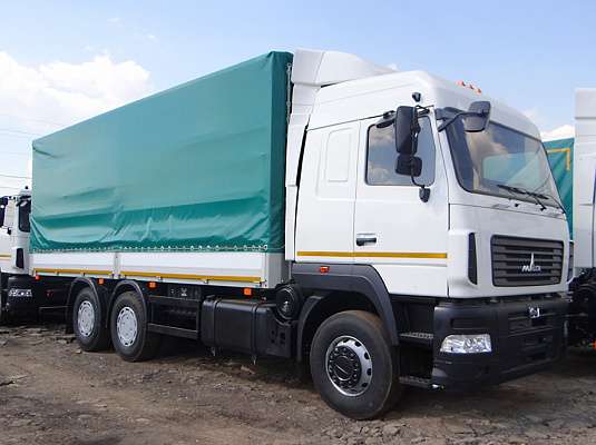 Бортовой МАЗ-6312C9-520-010 Тентованный