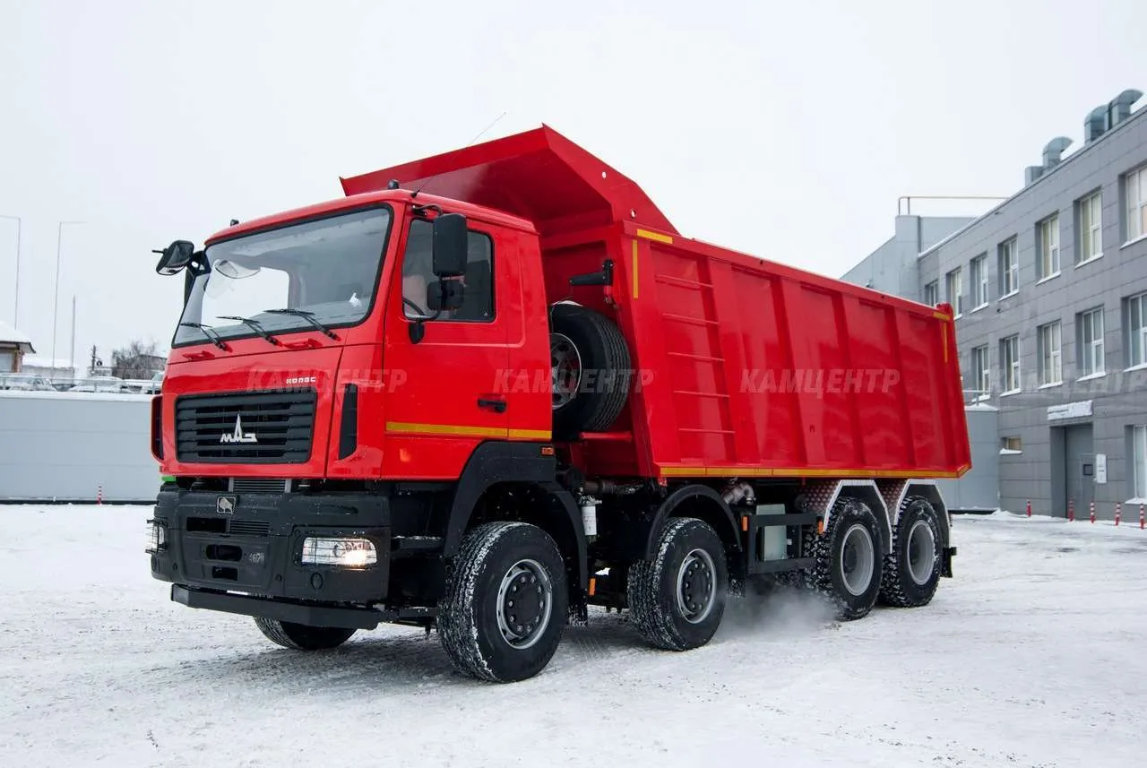 Самосвал МАЗ 651628-7521-000: технические особенности, оснащение и применение